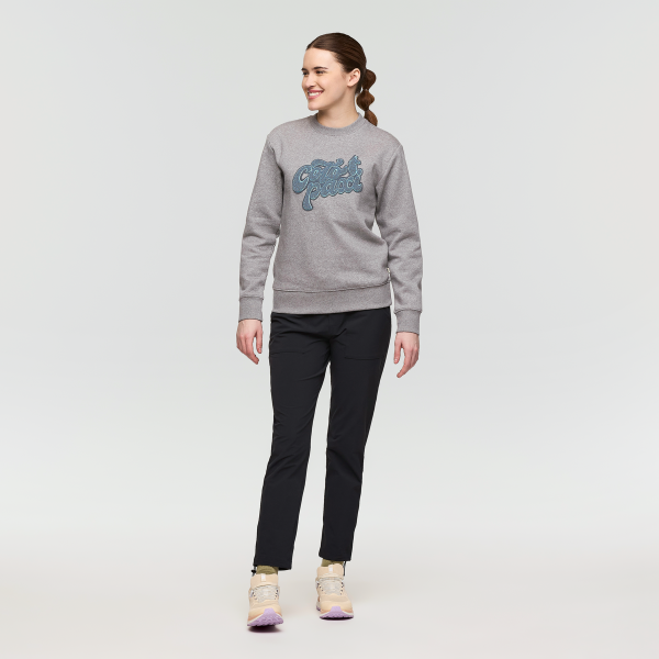 Coto-Patch Crew Sweatshirt - Women's