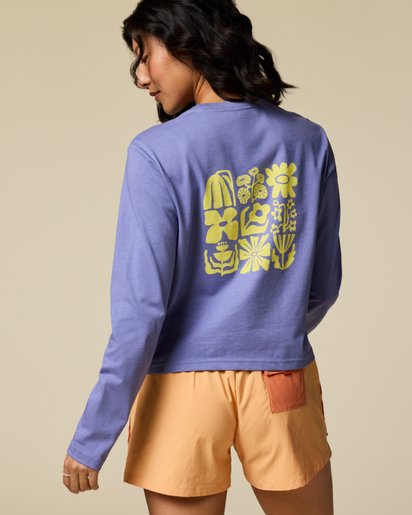 Flower Patch Long-Sleeve T-Shirt - Women's